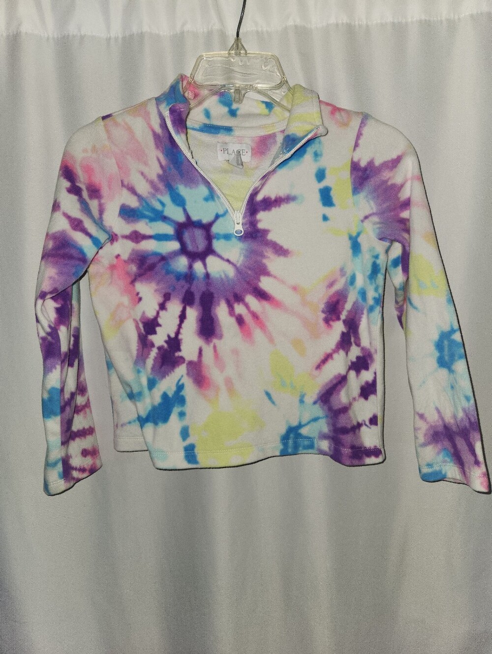 Tie-Dye Quarter-Zip Pullover #vibrant #unique #sporty #everyday #warm #relaxed